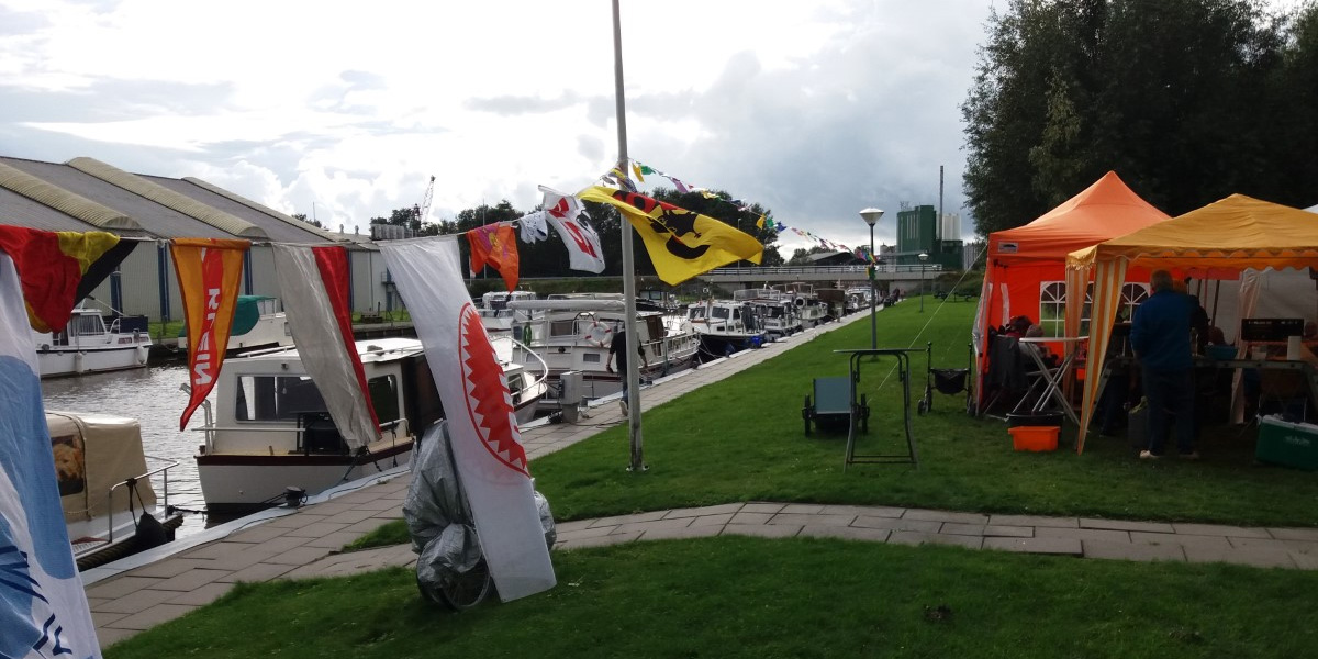 Activiteit bij de haven